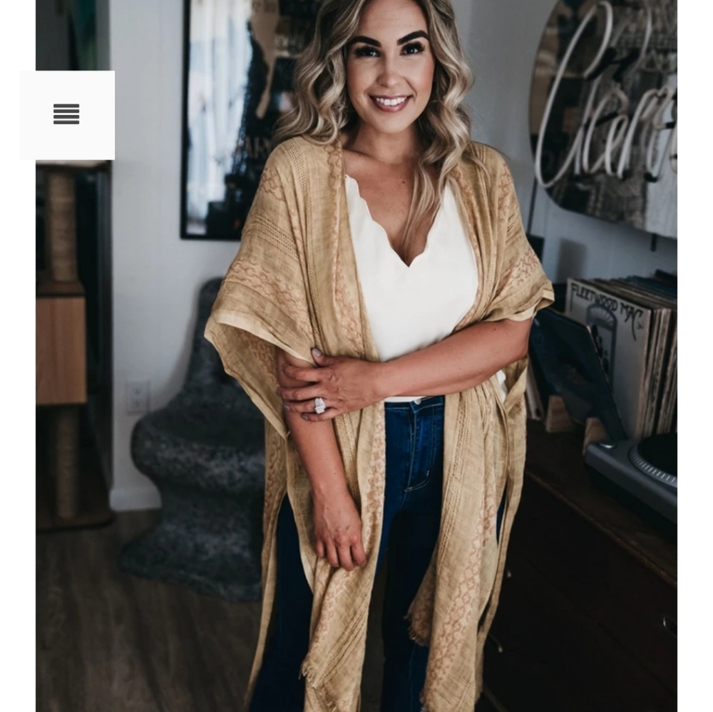 Gold kimono
